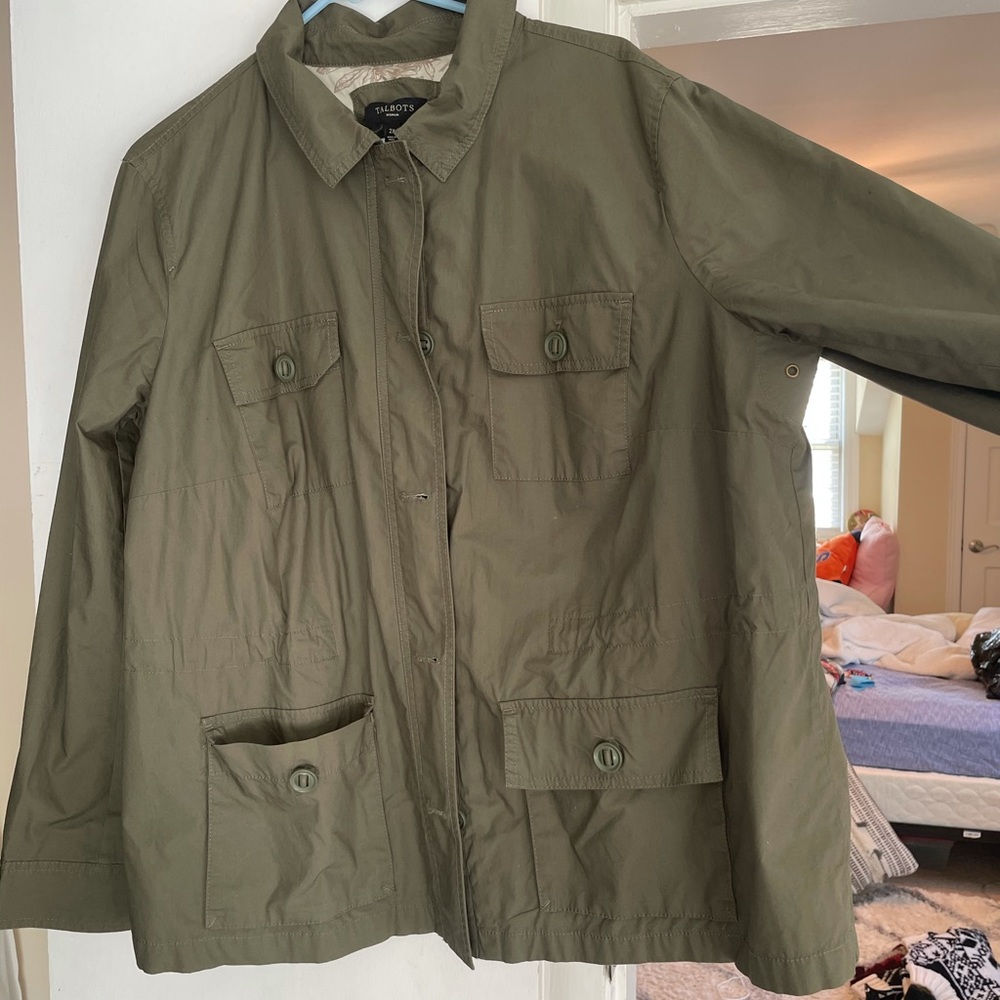 Talbots | Women’s Army Green Jacket